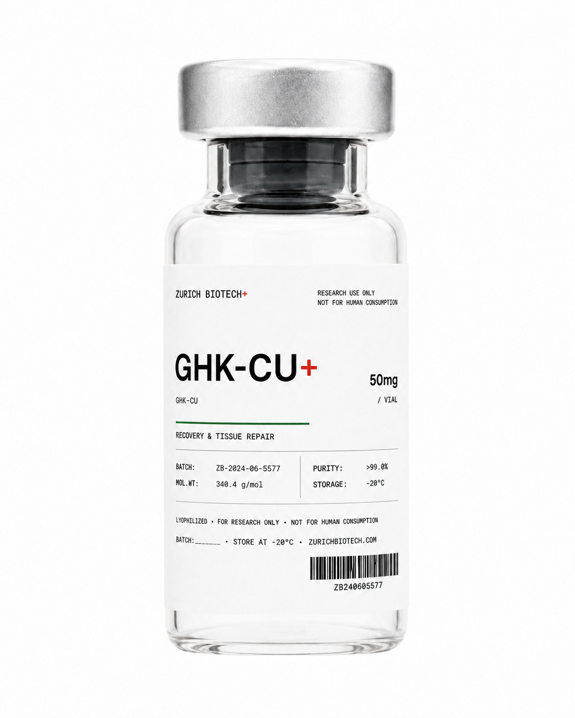 GHK-CU vial: research-grade peptide, shipped across Bali and Indonesia